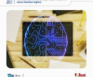 Kütahya Organize Sanayi Bölgesi Eğitim Akademisi'ne verdiğimiz Hafıza Teknikleri Eğitimi tamamlandı.