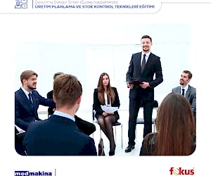 Medmakina Havacılık ve Savunma Sanayi Şirketi'ne verdiğimiz Üretim Planlama ve Stok Kontrol Teknikleri Eğitimi Tamamlandı